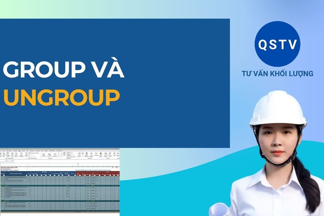 Bài hướng dẫn: Group và Ungroup khi sắp xếp bảng tính